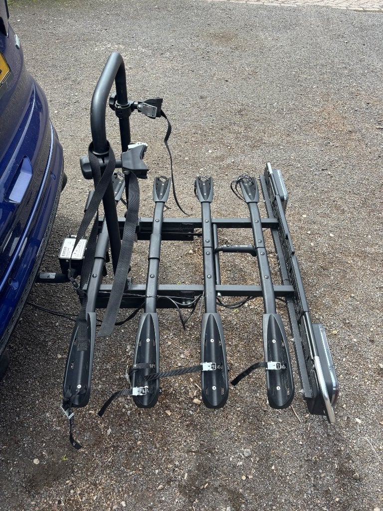 Fietsendrager voor 4 fietsen, Auto diversen, Ophalen, 3 fietsen of meer, Zo goed als nieuw, Trekhaakdrager