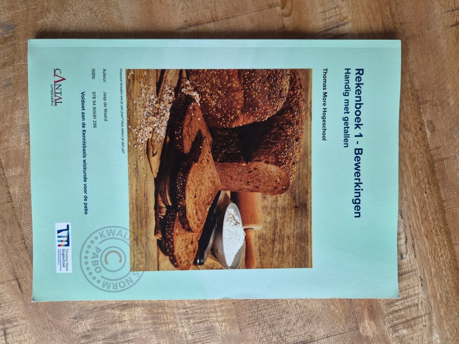 Rekenboek 1 - Bewerkingen - Handig met getallen, Wiskunde A, Ophalen of Verzenden, Zo goed als nieuw, Jaap de Waard