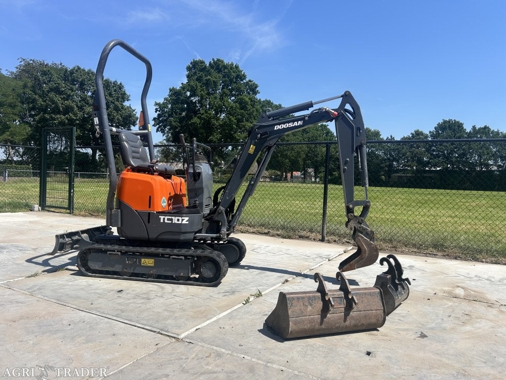 Zeer nette   Doosan TC 10z 1.2 TON (2021), Doosan, Ophalen of Verzenden, Graafmachine, Doosan
