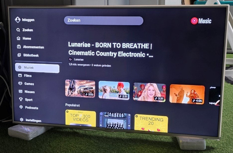 Samsung 40 inch 101cm Smart TV met Wi-Fi HDMI USB, Ophalen, Gebruikt, 50 Hz, Samsung