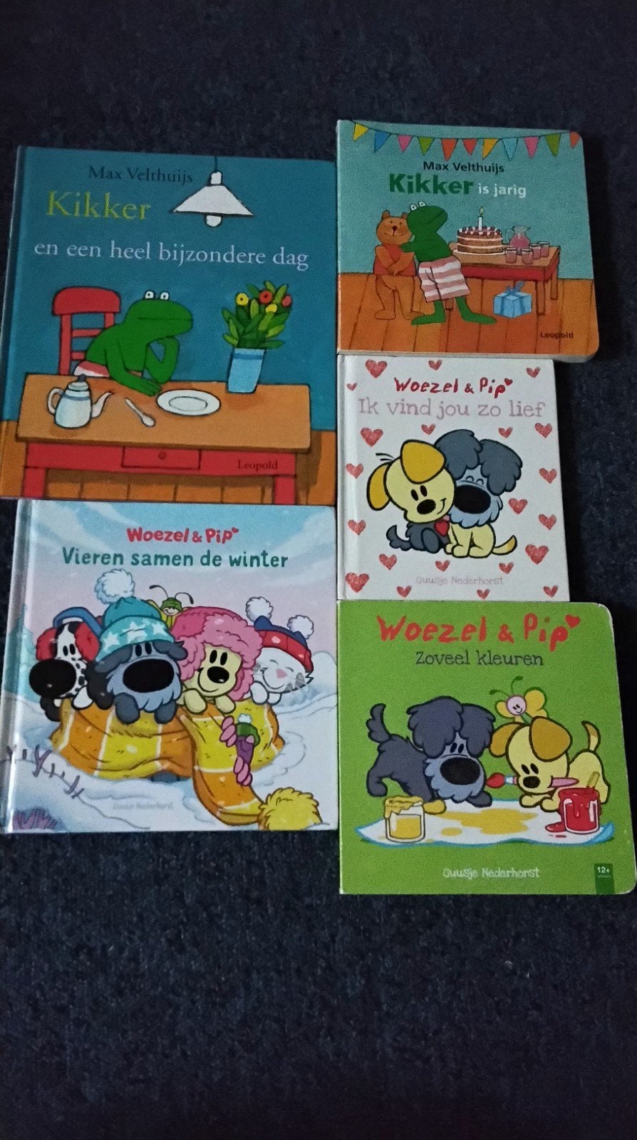 Woezel en pip, kikker ed, Ophalen