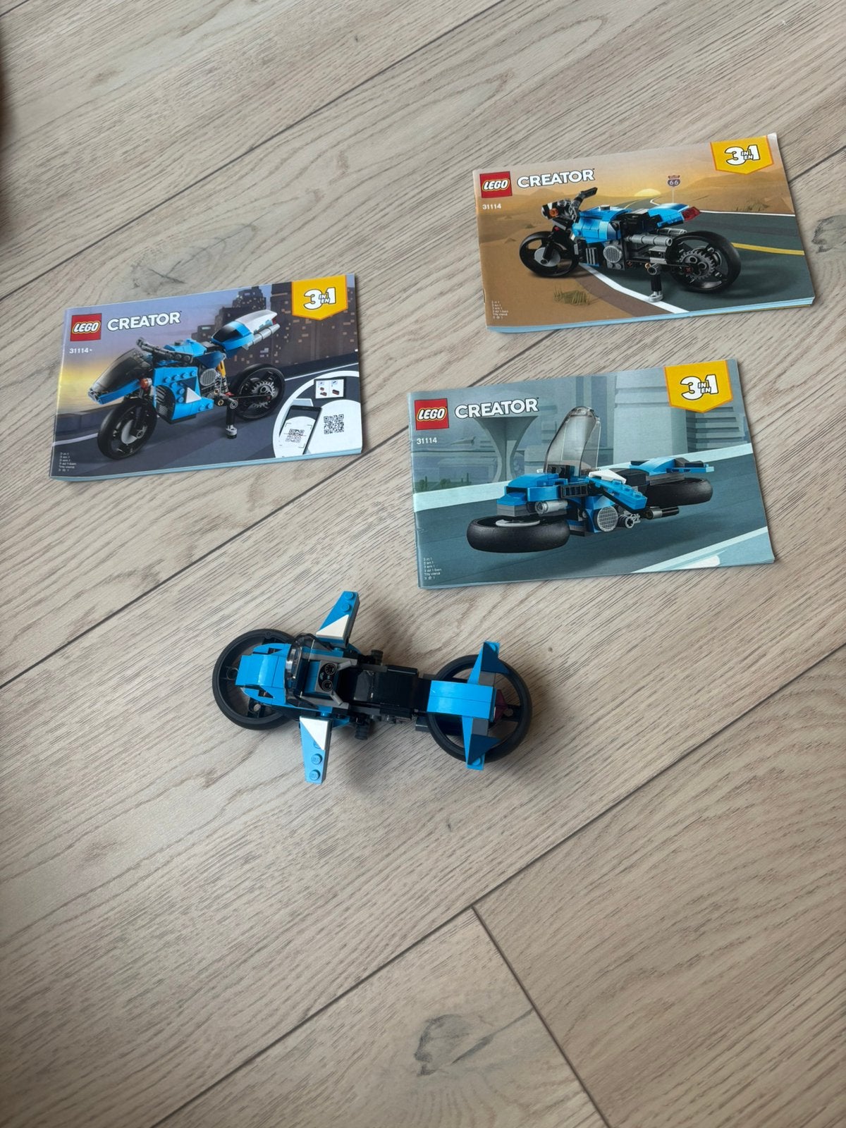 Lego Creator set 31114 compleet, Ophalen of Verzenden, Zo goed als nieuw