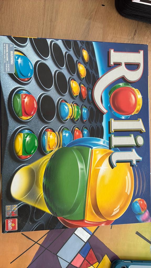 Rollit bordspel - Strategisch en kleurrijk plezier, Een of twee spelers, Ophalen of Verzenden, Zo goed als nieuw