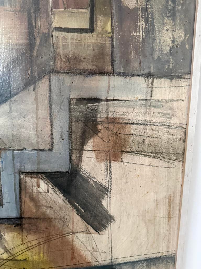 Illias groot schilderij op paneel 1989 Ton Jacobs, Ophalen