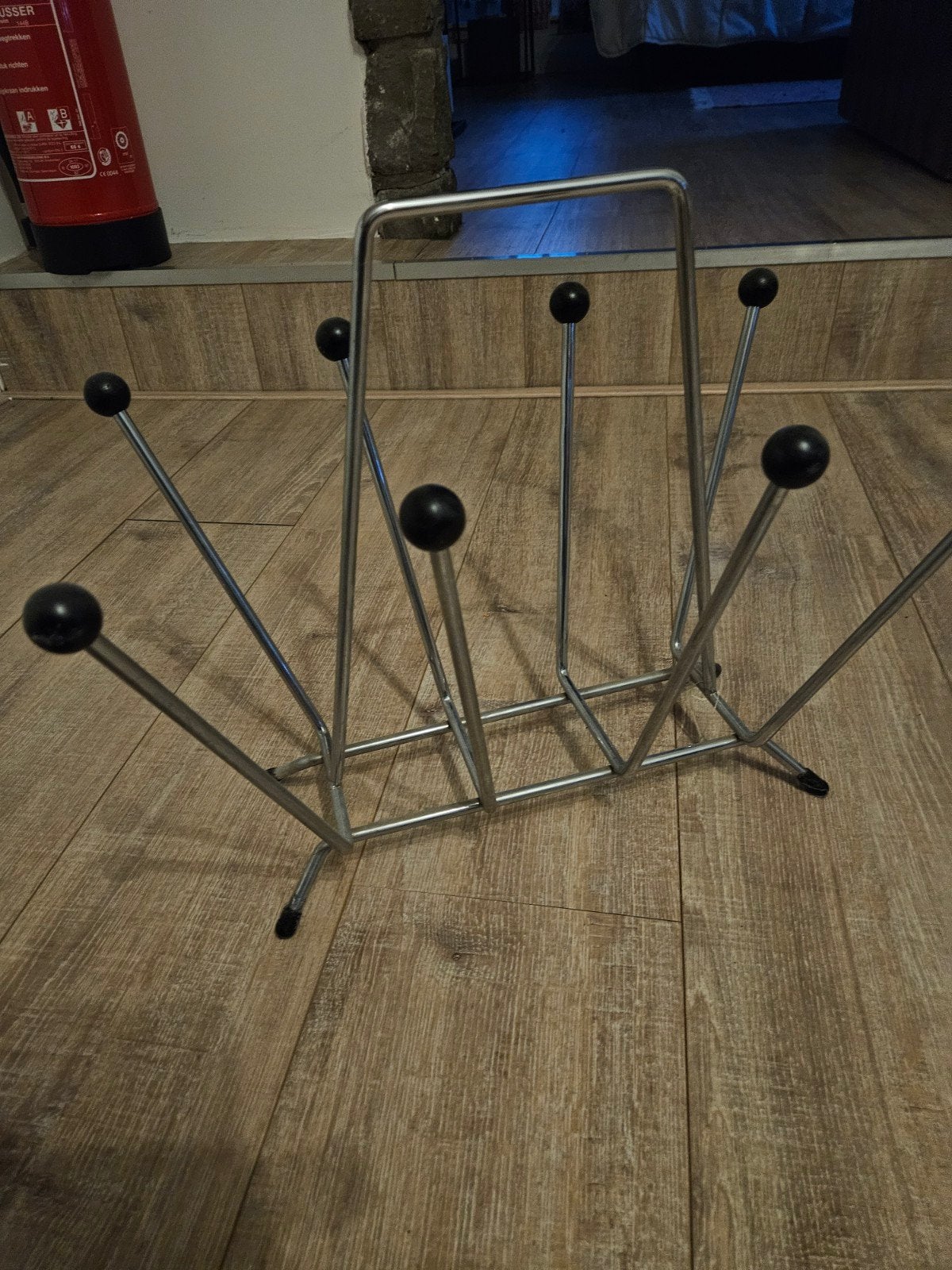 Design Tijdschriftenrek / Krantenbak - Metaal  Zwarte Boll, Ophalen, Gebruikt, Metaal, Modern