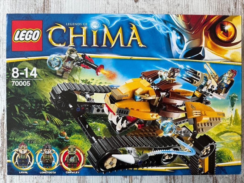 Lego Chima 70005 Laval’s Royal Fighter, Compleet, Gebruikt, Overige thema's, Lego