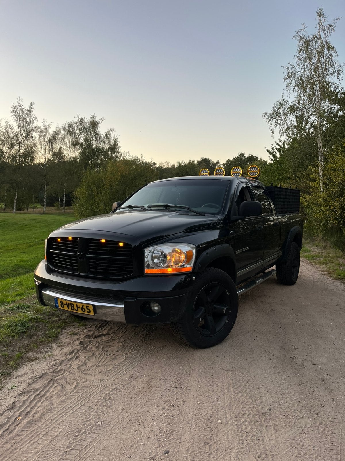 Dodge Ram Laramie 5.7 Hemi, Auto's, Automaat, 8 cilinders, 5654 cc, Leder