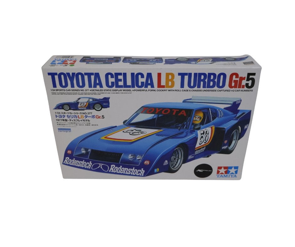 Tamiya 24377 1:24 Toyota Celica LB Turbo Gr.5, Hobby en Vrije tijd, Modelauto's | 1:24, Ophalen of Verzenden, Nieuw, Overige merken