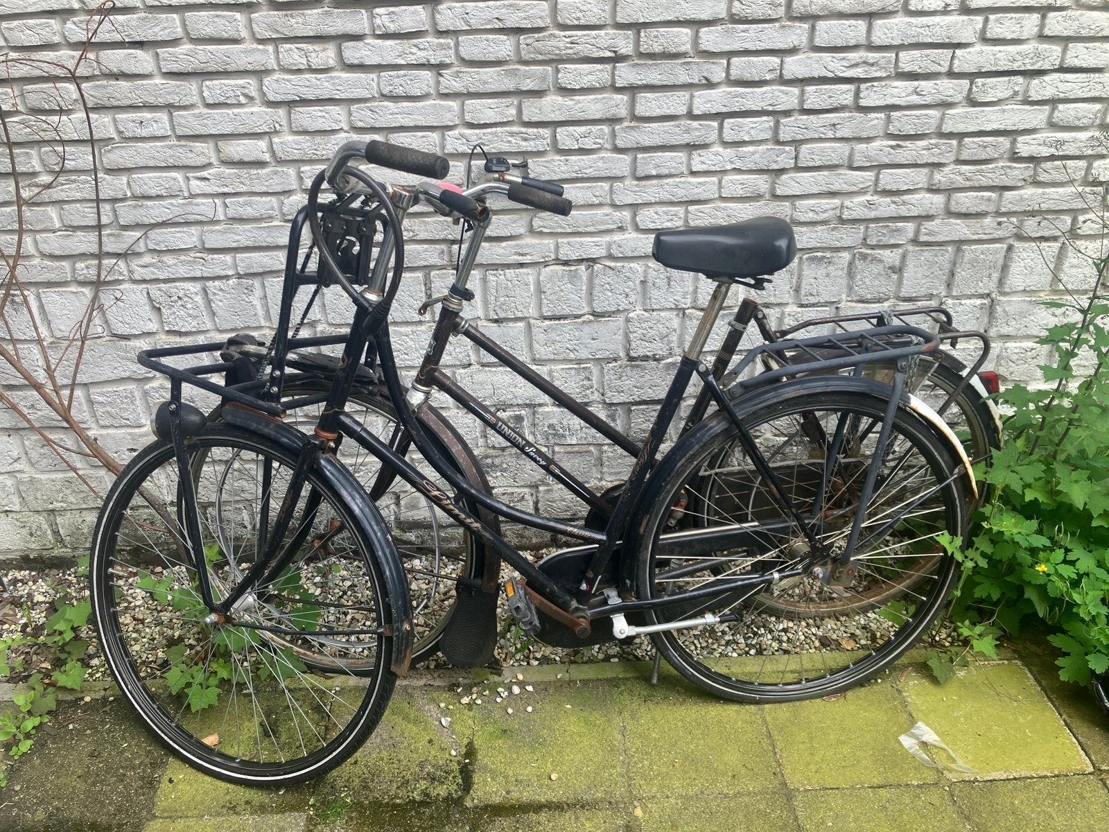 Twee oude fietsen gratis af te halen (oud ijzer), Ophalen, Gebruikt