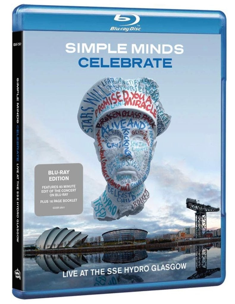 BluRay Dvd Simple Minds Celebrate Live SSEHydro Glasgow 2013, Muziek en Concerten, Concert, Ophalen of Verzenden, Zo goed als nieuw