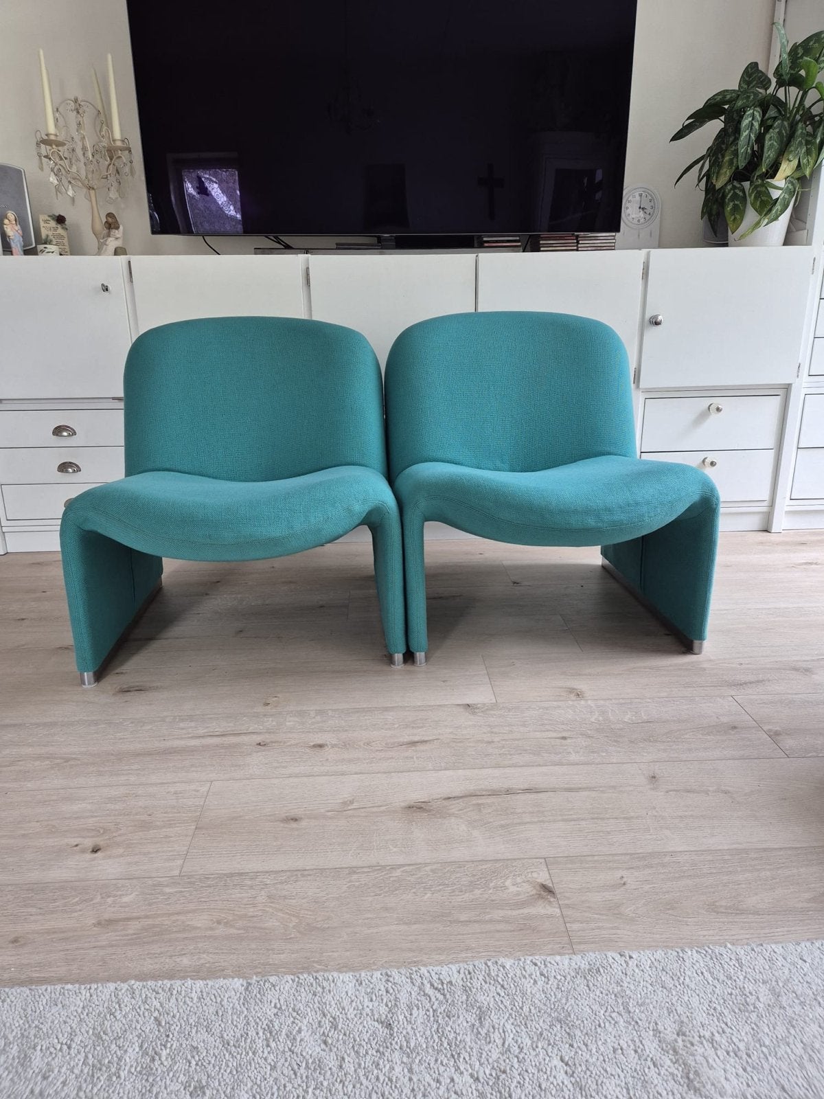 Unieke kans! Prachtige originele set Alky Artifort fauteuils, Ophalen, Twee, Overige kleuren, Zo goed als nieuw