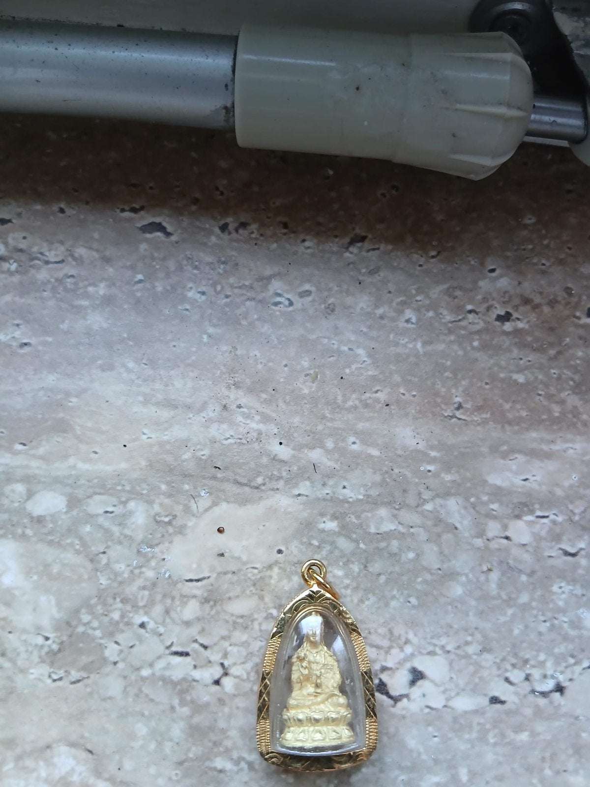 Boeddha Amulet Hanger, Ophalen of Verzenden, Nieuw, Goud, Overige materialen