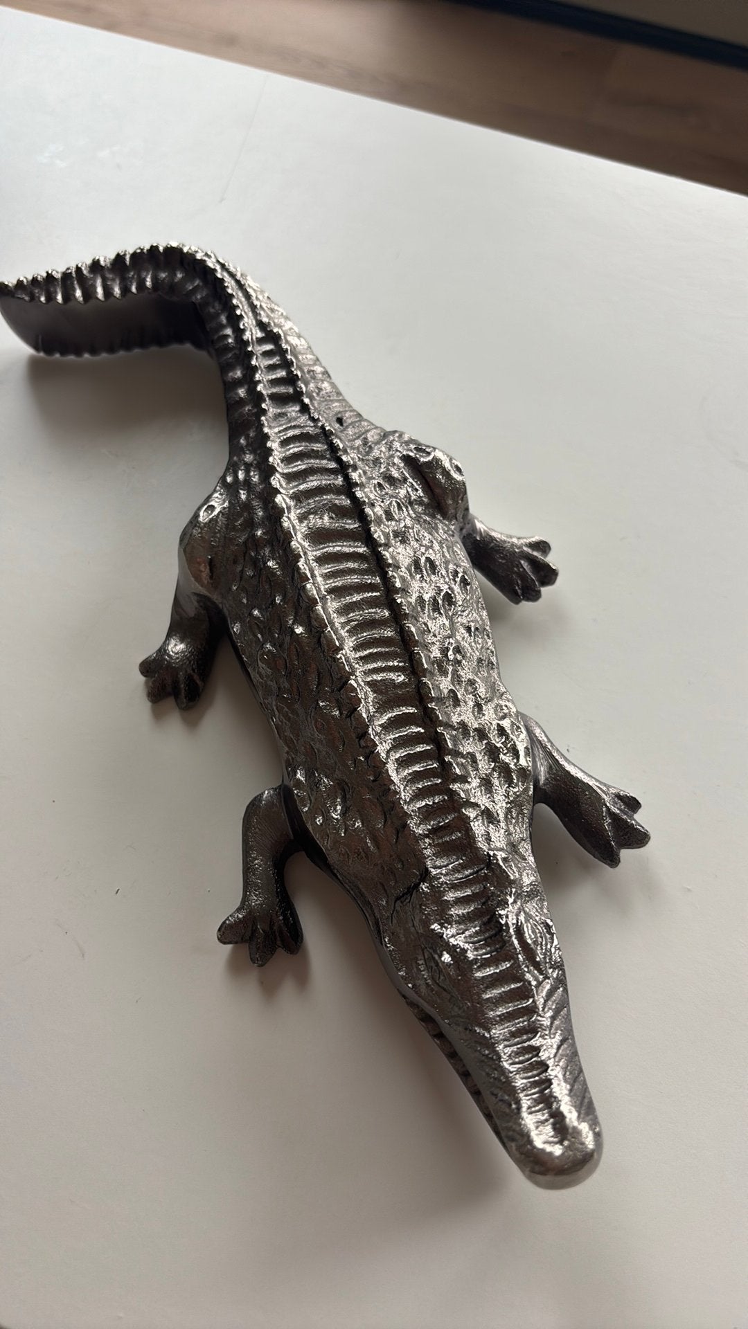 Krokodil beeldje, Verzamelen, Ophalen, Zo goed als nieuw, Dier