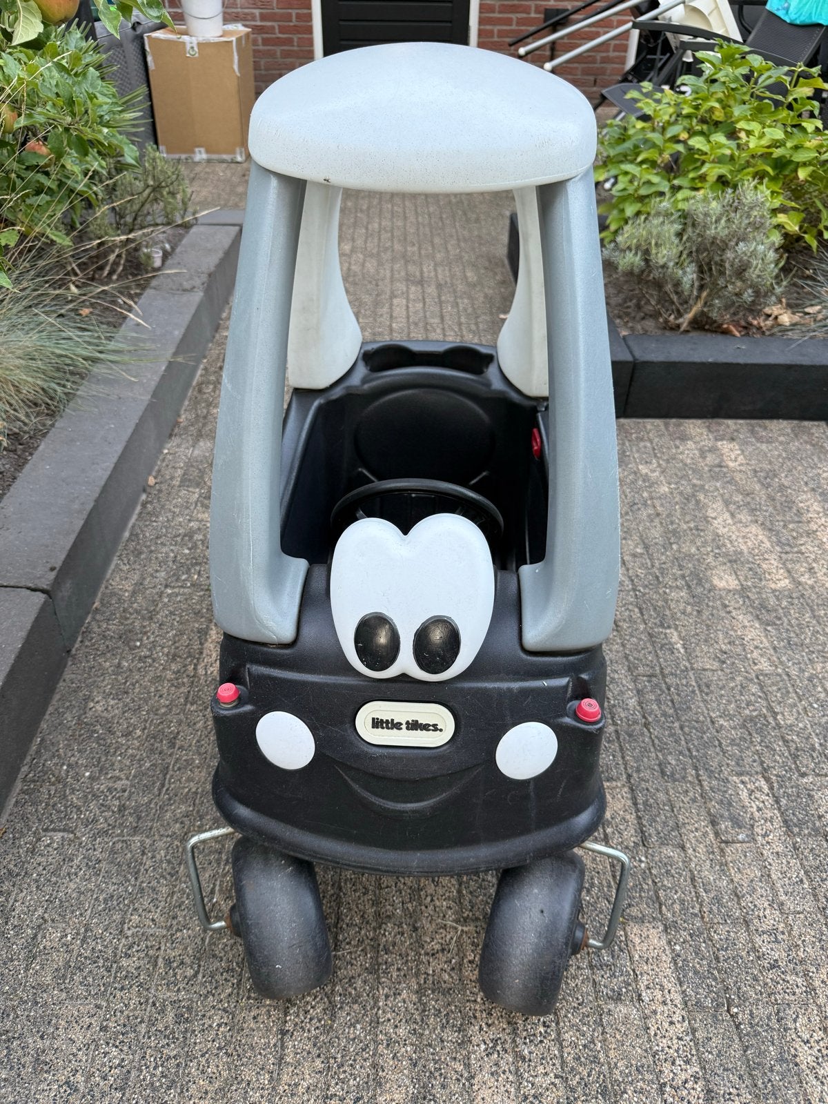 Little Tikes Cozy Coupe Loopauto Zwart/Grijs, Kinderen en Baby's, Speelgoed | Buiten | Voertuigen en Loopfietsen, Ophalen, Gebruikt
