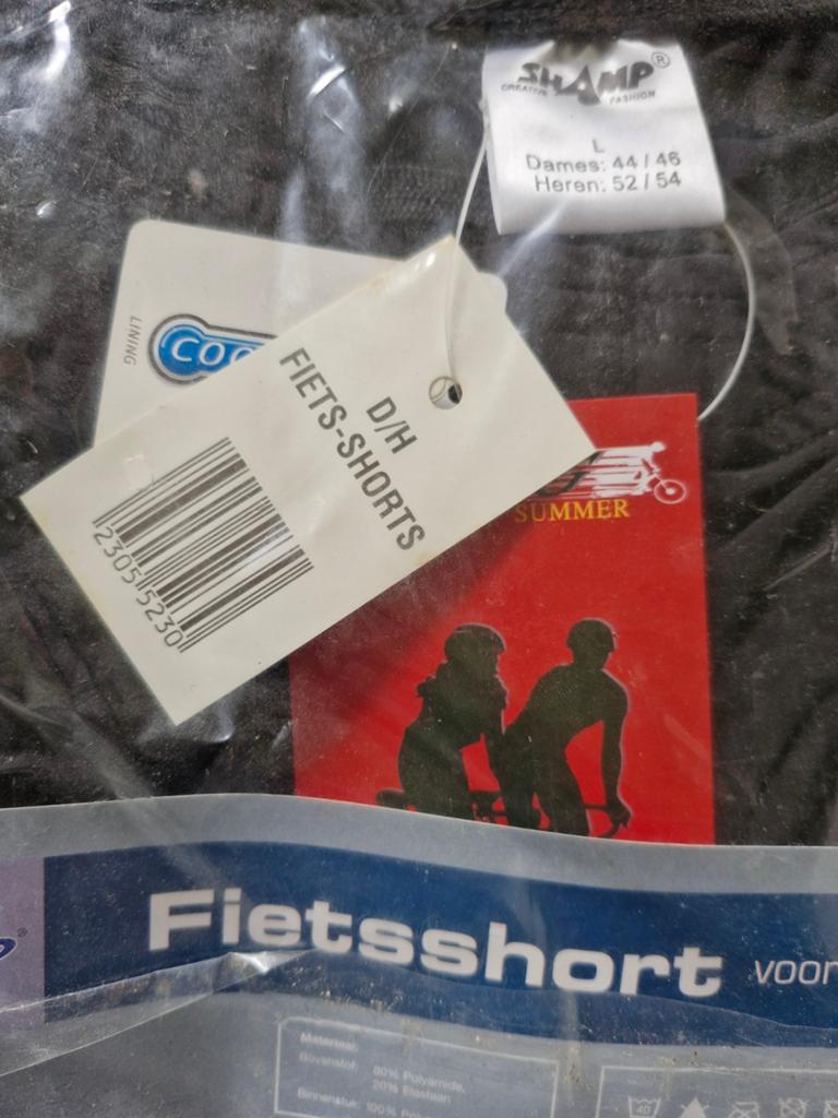 Nieuwe Shamp Fietsbroek voor Dames en Heren - Maat L, Ophalen of Verzenden