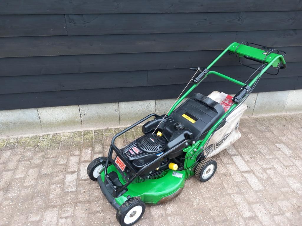 Sabo profi 54 Vario Plus grasmaaier maaier professionele, Tuin en Terras, Grasmaaiers, Ophalen, 50 cm of meer, Opvangzak