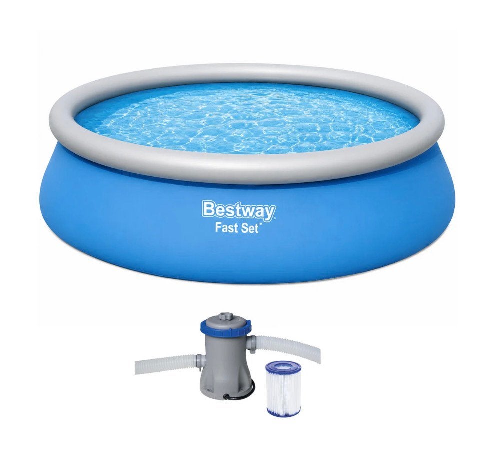 Bestway Fastset 396x84cm, Ophalen, 80 tot 120 cm, Rond, 300 cm of meer
