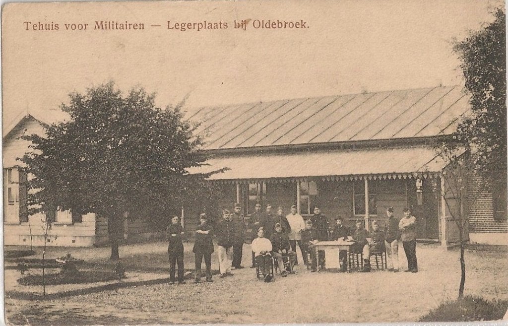 Oldebroek / militair, Verzamelen, Verzenden, Voor 1920, Gelopen, Gelderland