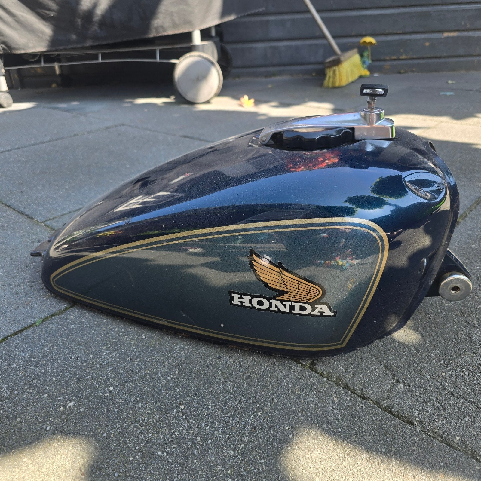 Honda CX500 Custom Brandstoftank div onderdelen, Ophalen, Gebruikt