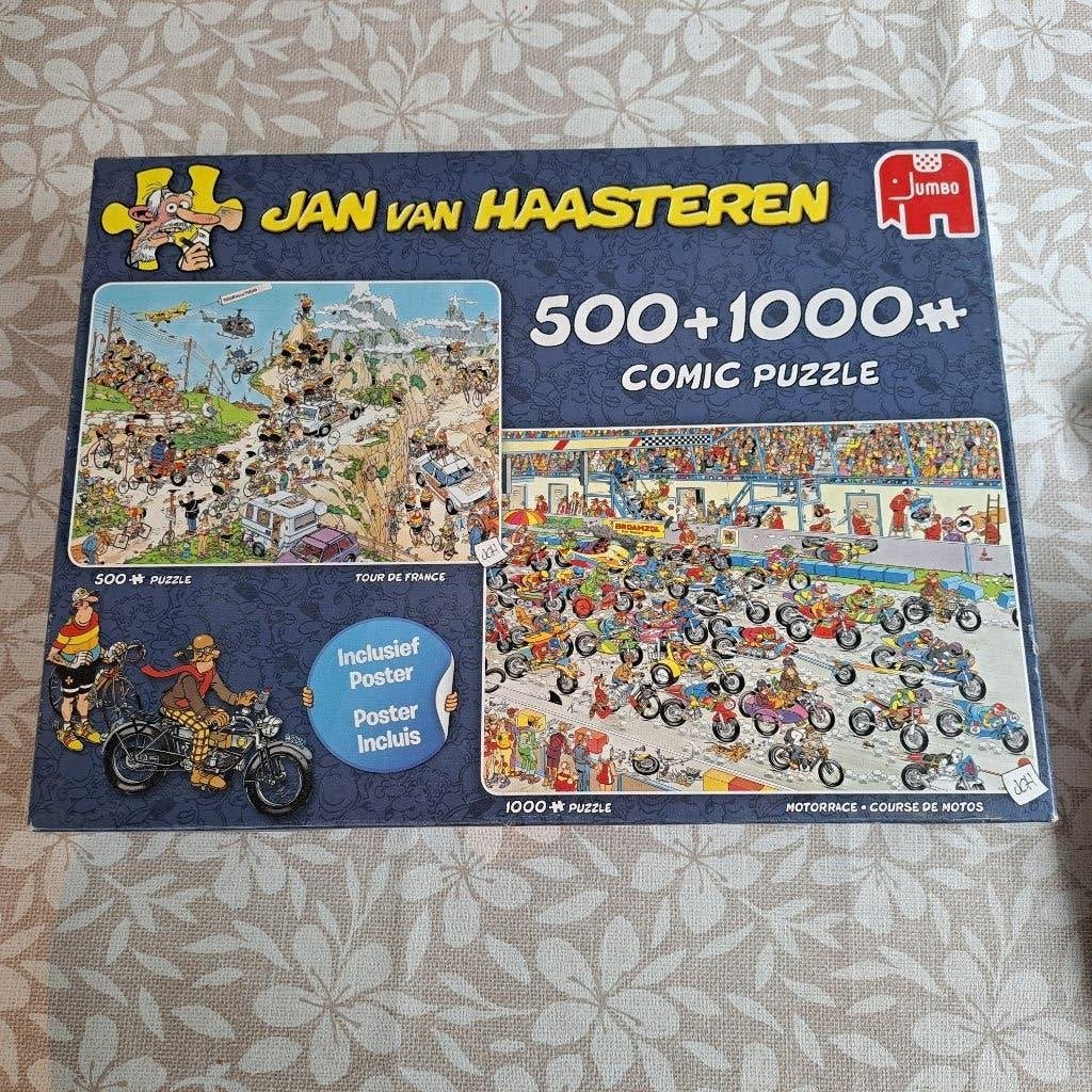 Jan van  Haasteren, Ophalen, 500 t/m 1500 stukjes, Gebruikt, Legpuzzel