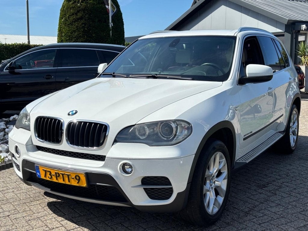 BMW X5 3.5I Benzine 6-Cilinder High Exe 2011 Wit Facelift Tr, Auto's, Euro 5, Gebruikt, X5, Wit