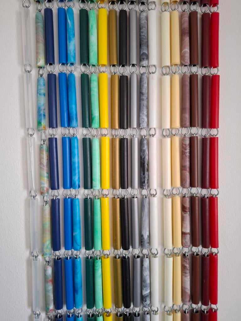 Vliegengordijn huls Nieuw diverse kleuren, patronen en maten, Crème, 200 cm of meer, Nieuw, 50 tot 100 cm