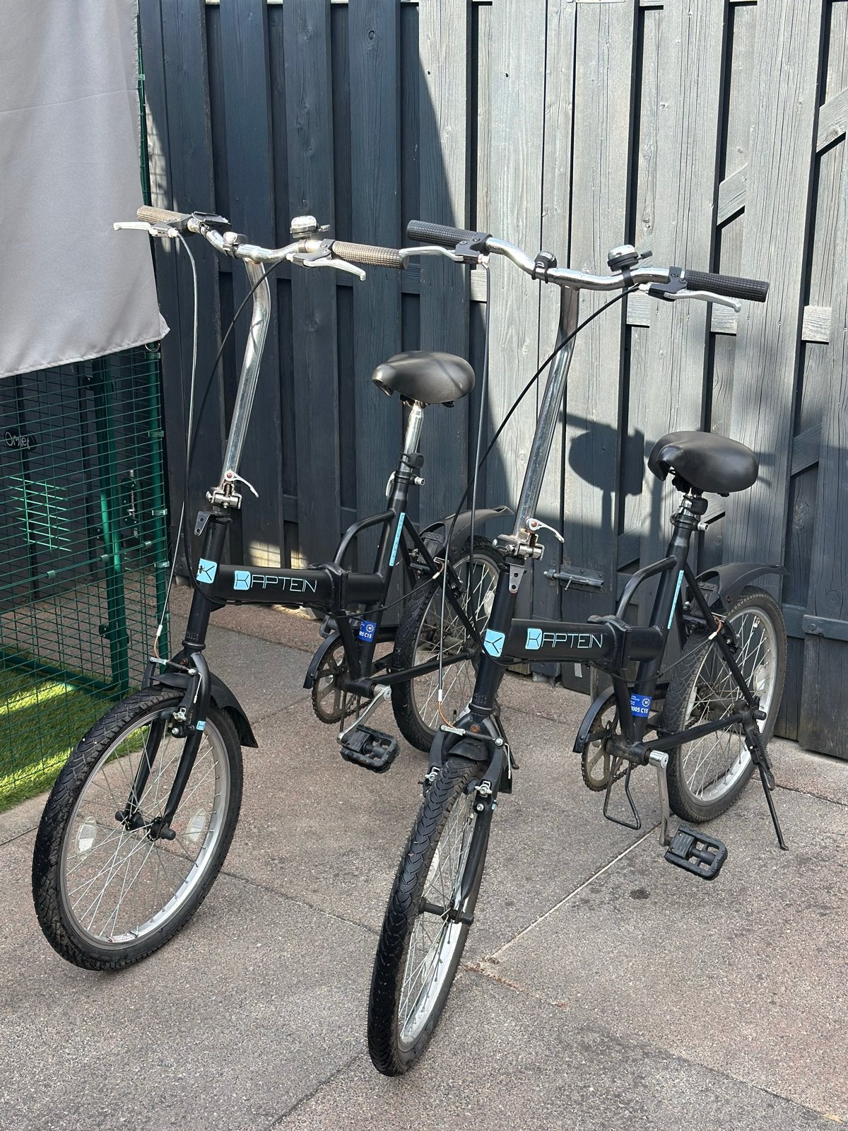 2x Kaptein vouwfietsen - € 275,- voor beide!, Fietsen en Brommers, Fietsen | Vouwfietsen, Gebruikt, Heren, Overige merken, Minder dan 14 inch