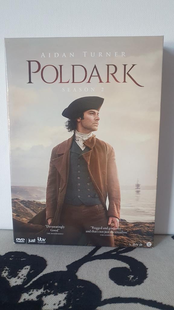 Poldark Seizoen 2 DVD - Aidan Turner, Cd's en Dvd's, Dvd's | Tv en Series, Vanaf 12 jaar, Ophalen of Verzenden, Zo goed als nieuw