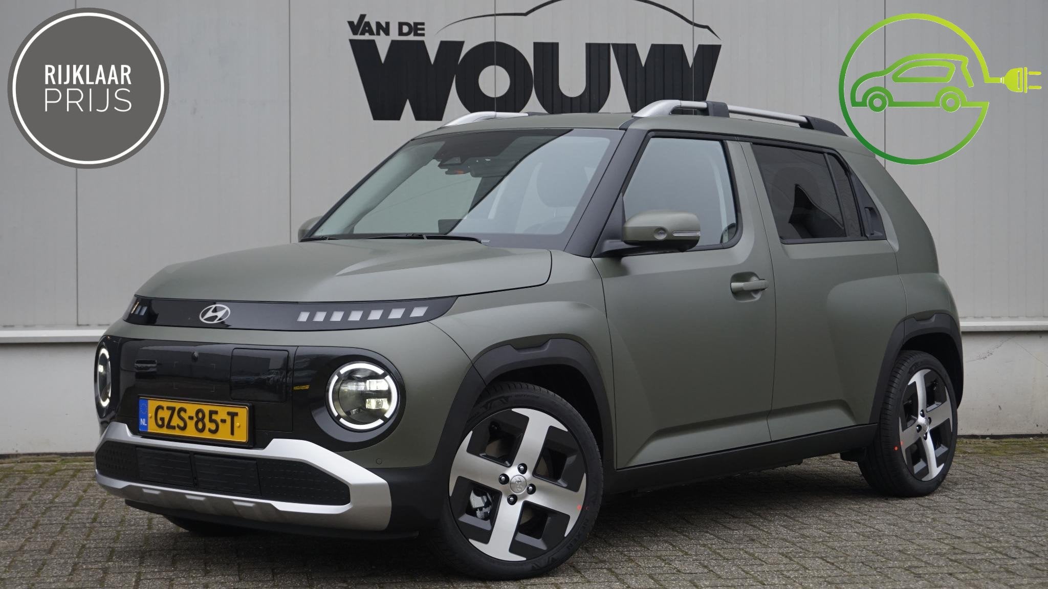 Hyundai INSTER Evolve 49 kWh + Winterpack + Tech Pack, Auto's, Stof, Gebruikt, Automatische klimaatregeling, 116 pk