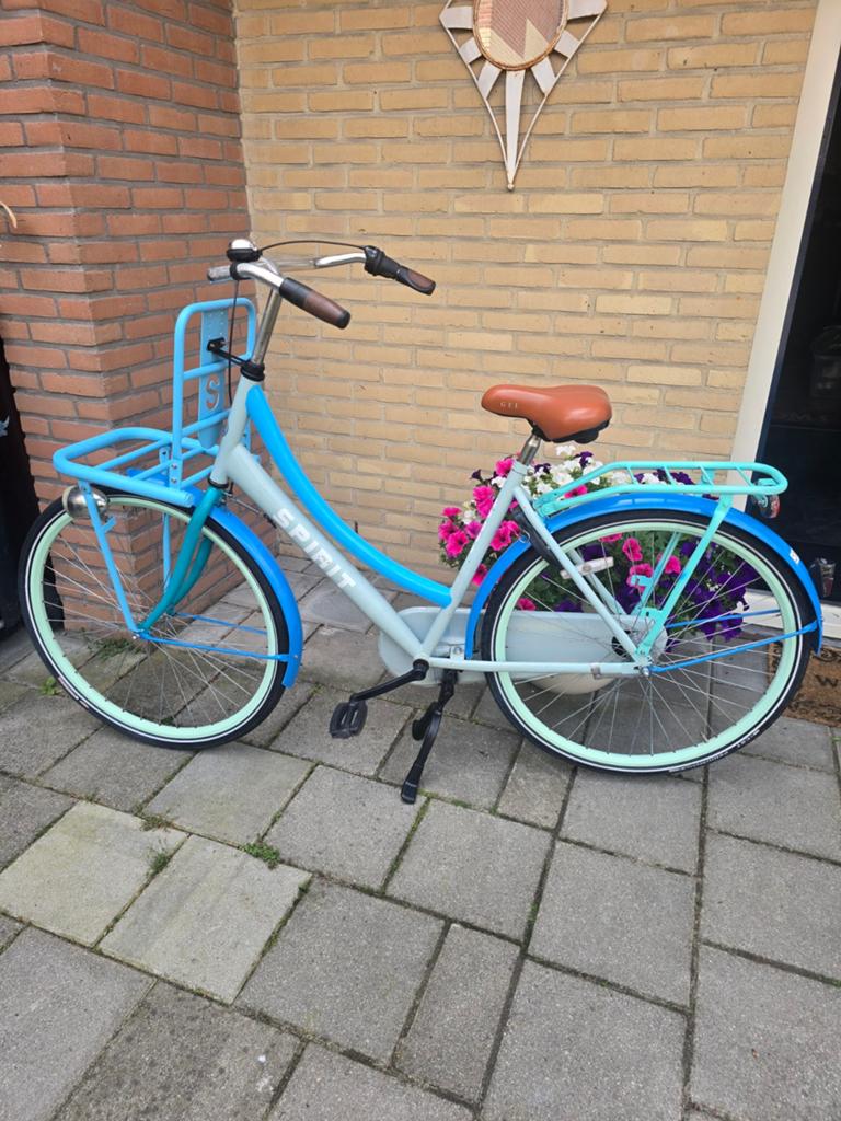 Spirit transportfiets 28inch, Fietsen en Brommers, Fietsen | Dames | Omafietsen, Ophalen, Terugtraprem, Gebruikt, Versnellingen