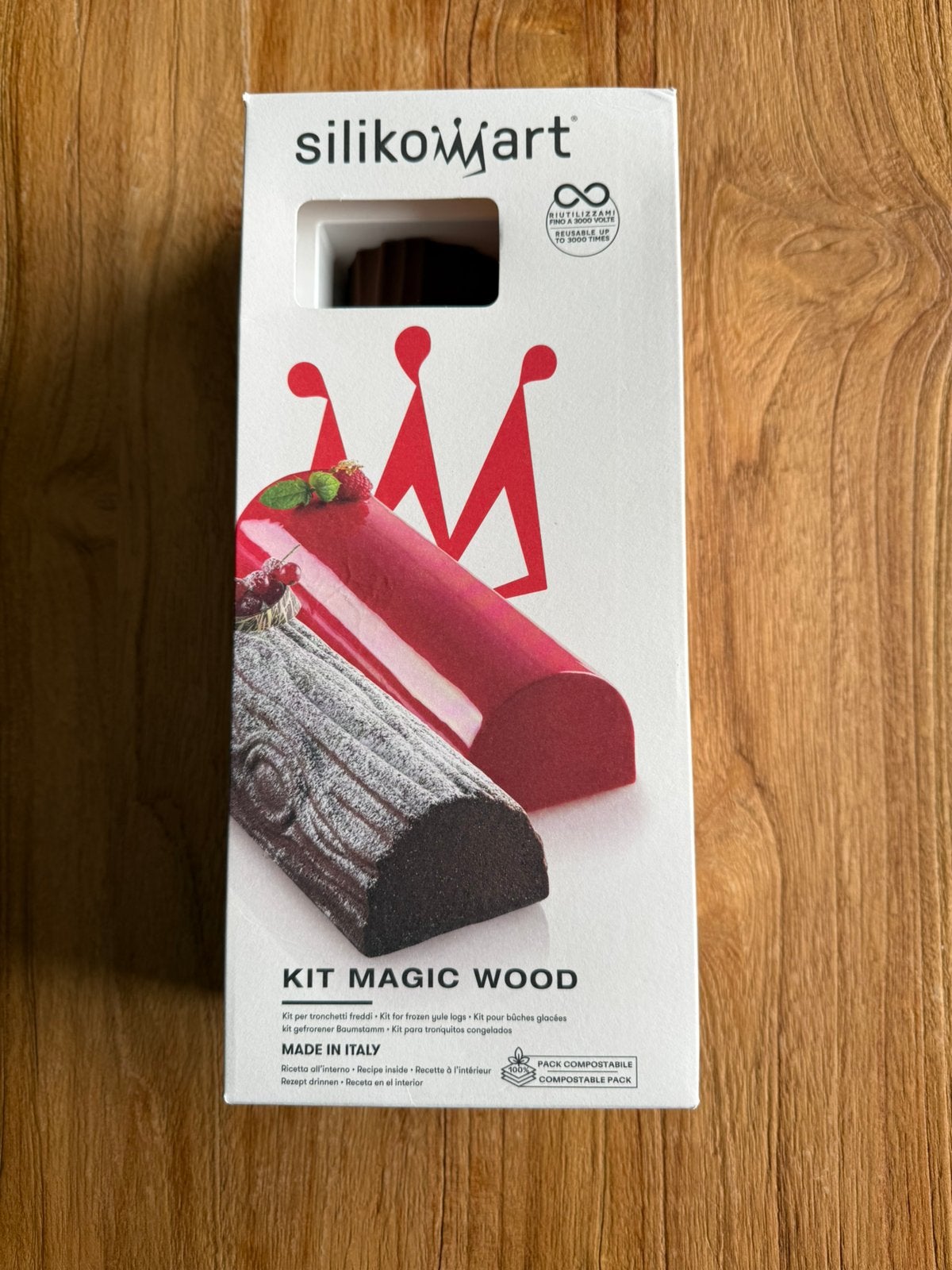 Silikomart Kit Magic Wood - Nieuw en Ongebruikt, Overige typen, Kunststof, Nieuw, Ophalen of Verzenden