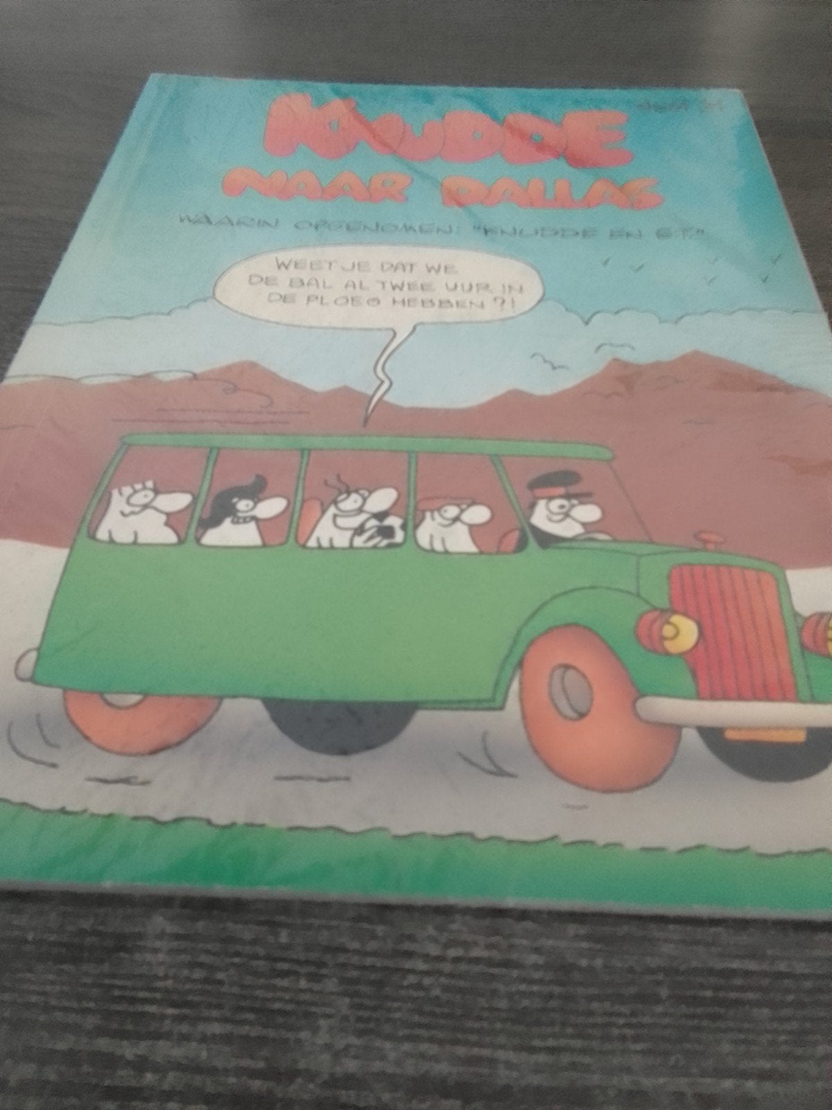 Stripboek: Kuifje naar Dallas, Boeken, Eén stripboek, Ophalen, Gelezen, Onbekend
