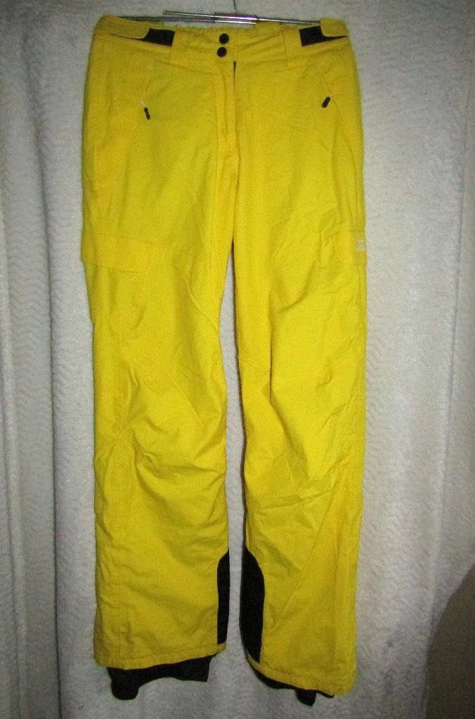 Falcon skibroek geel Maat S ski broek, Broek, Falcon, Ophalen of Verzenden, Maat 36 (S)