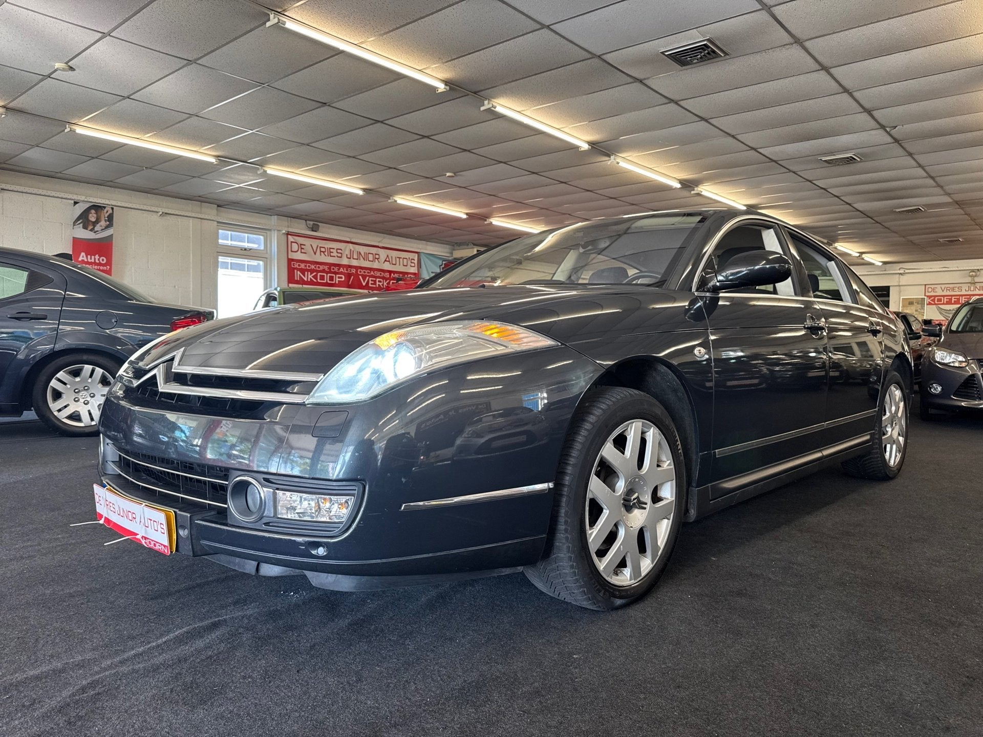 Citroen C6 2.7 HdiF V6 AUT. Leder, xenon, youngtimer en meer, Auto's, Gebruikt, C6, Bedrijf, Diesel