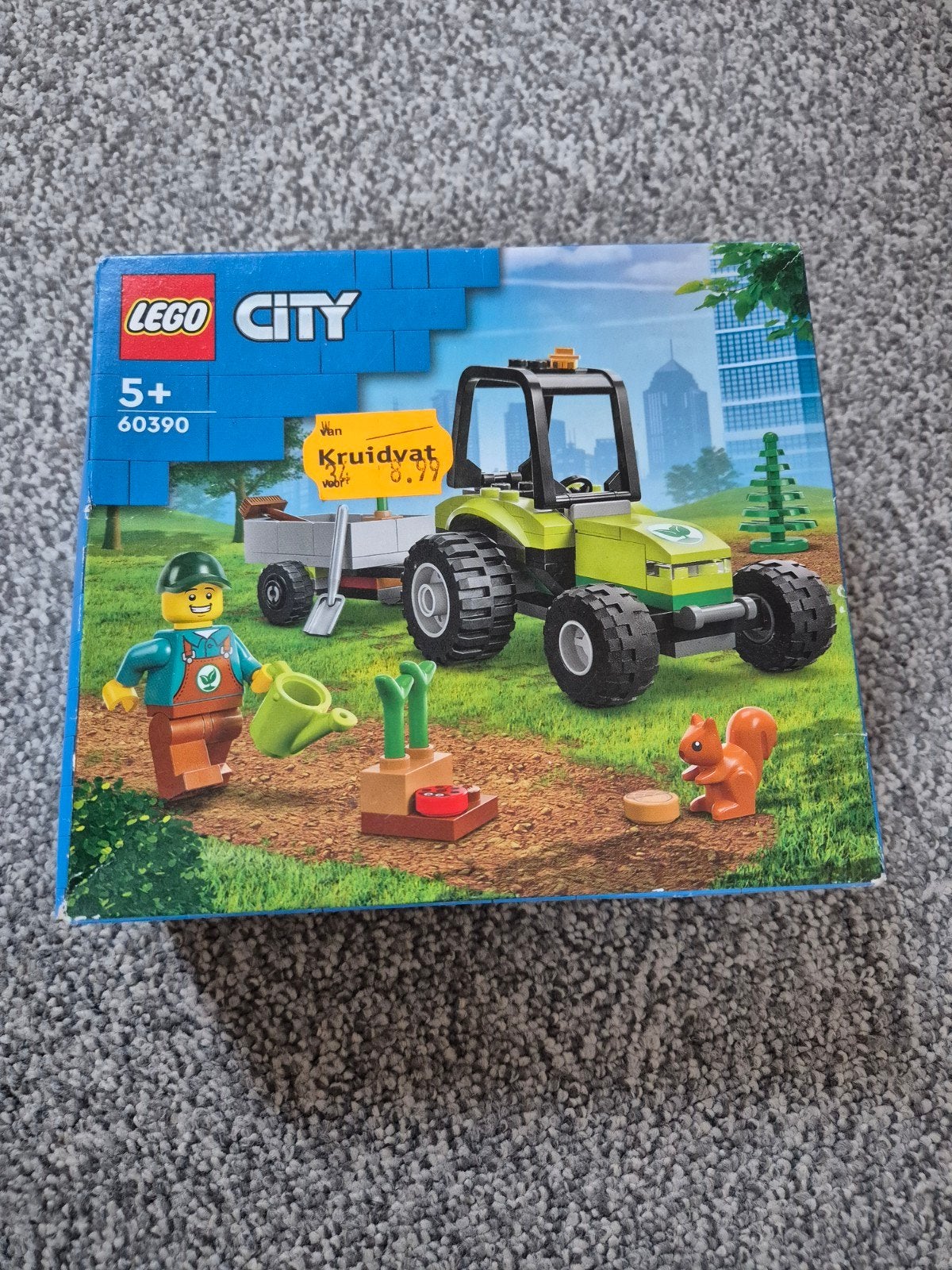 Nieuwe LEGO City 60390 Park Tractor, Ophalen of Verzenden, Nieuw, Overige merken