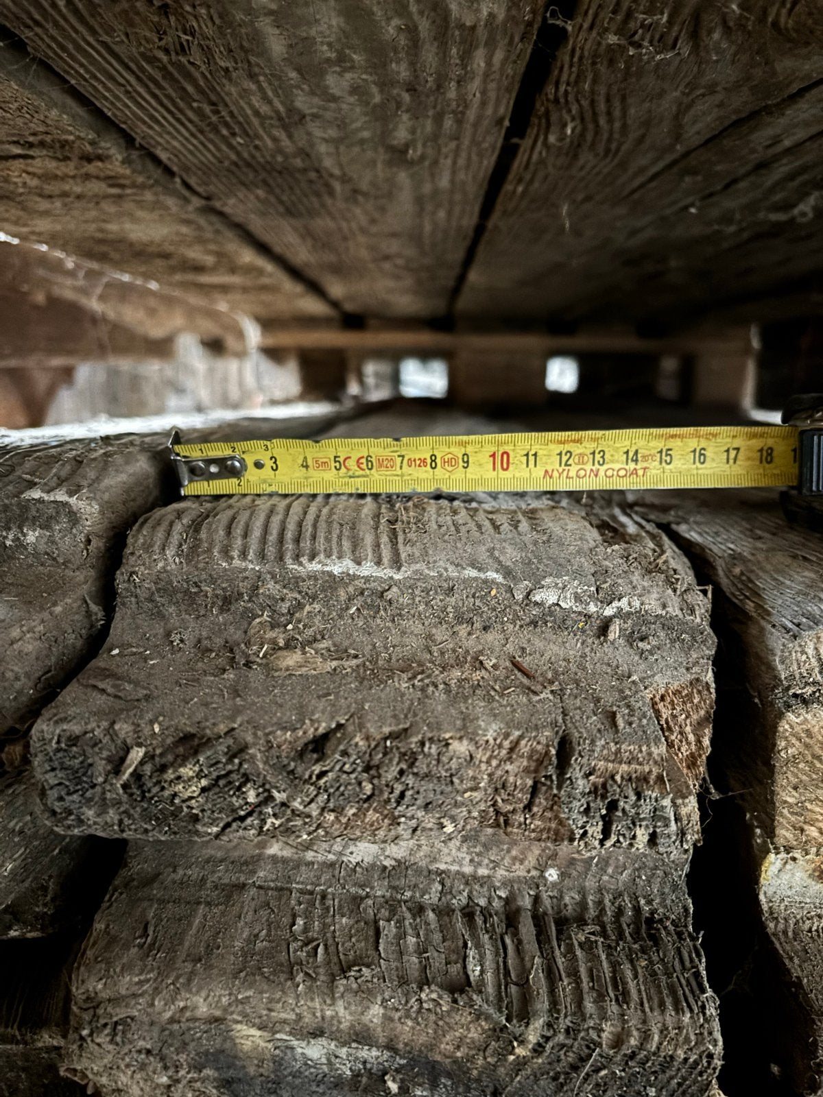 Gebruikte houten balken - Diverse afmetingen, Ophalen, Gebruikt, Balk, Overige houtsoorten