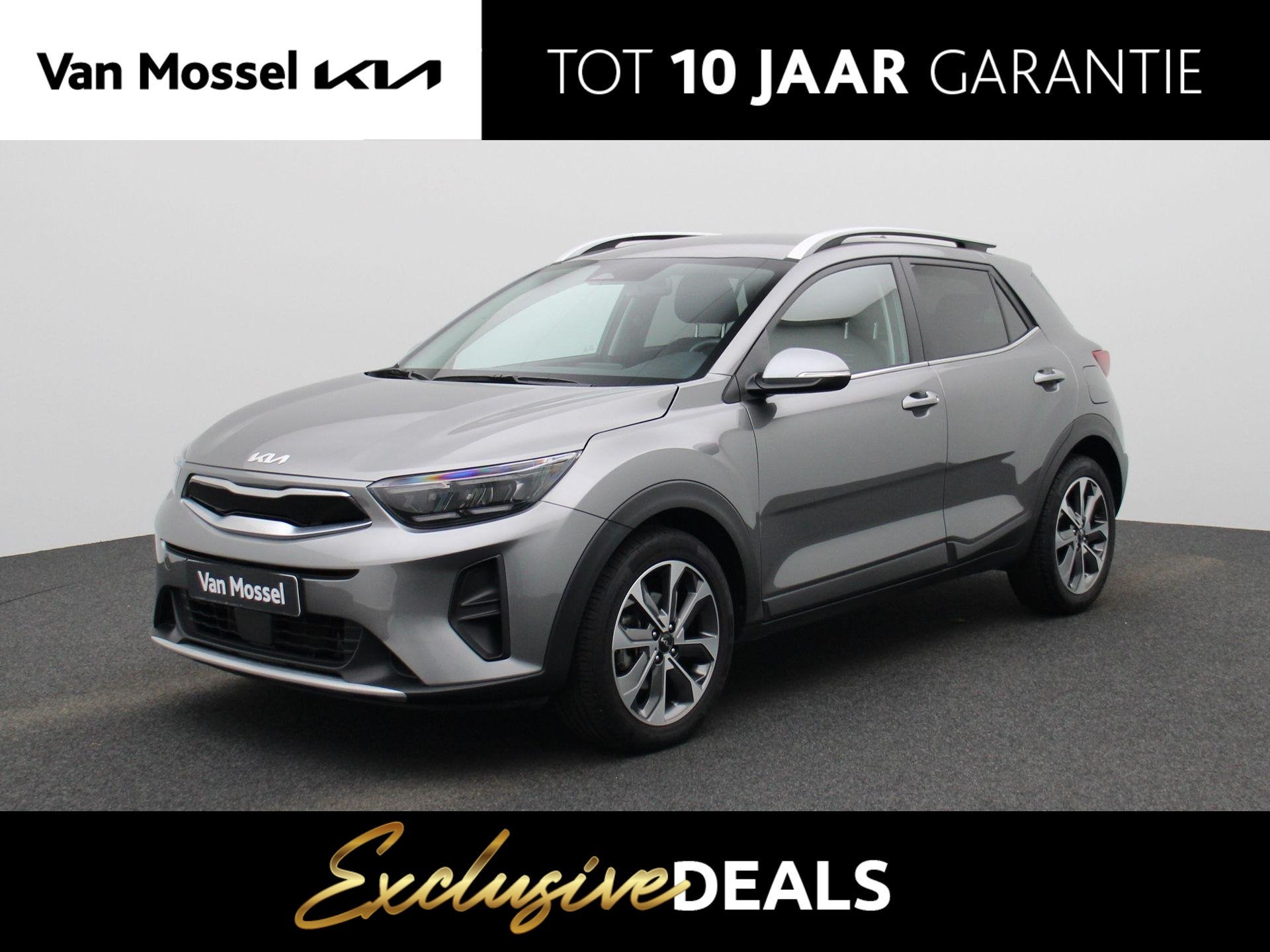 KIA Stonic 1.0 T 100 Inspire | AUTOMAAT | CARPLAY | LM VELGE, Auto's, Kia, Gebruikt, Zwart, Bedrijf, SUV of Terreinwagen