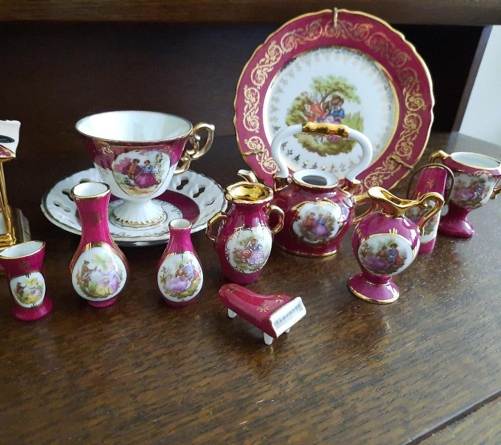 Limoges Rood Paars, Ophalen