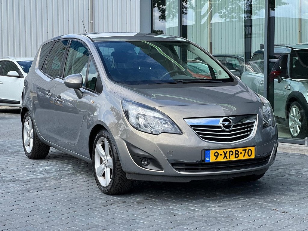 Opel Meriva 1.4 TURBO COSMO STOELVERW STUURVERW LMV, Voorwielaandrijving, Euro 5, Gebruikt, 680 kg