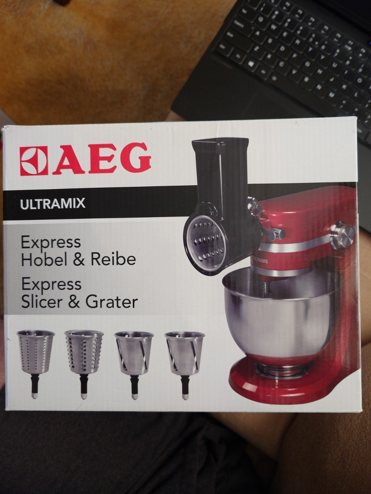 AEG Ultramix Express Slicer & Grater voor KM4000/KM4400, Ophalen, Nieuw