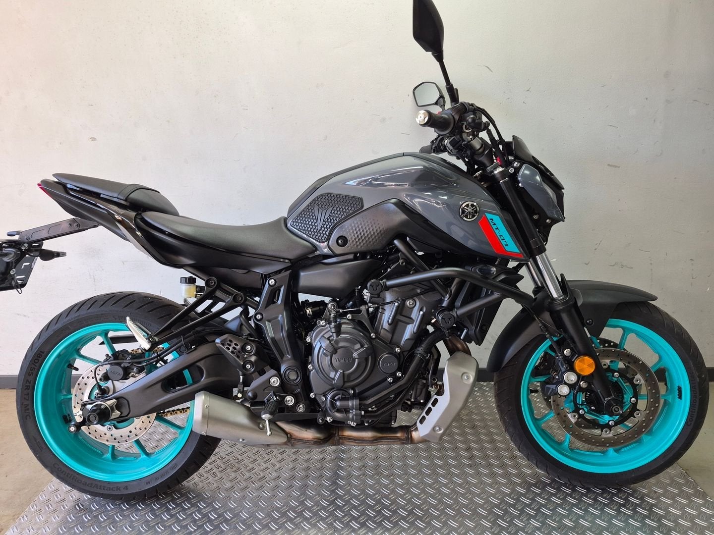 YAMAHA MT 07 ABS (bj 2022), 2 cilinders, Bedrijf, Onbekend, YAMAHA