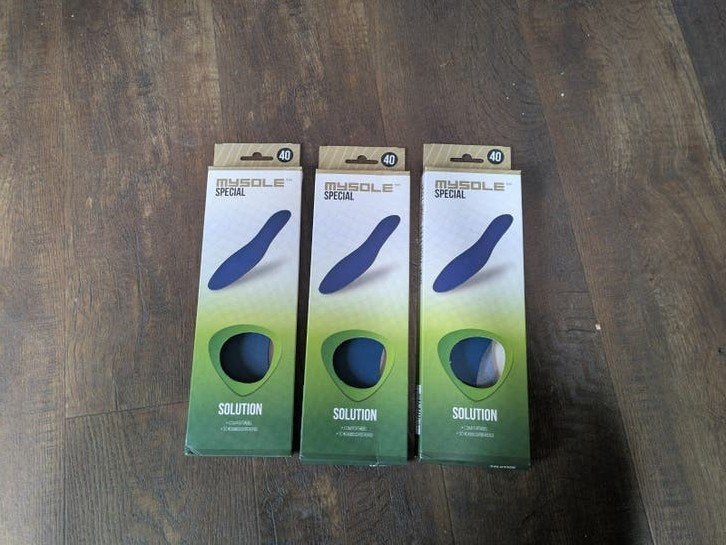 3x Mysole Special Solution Inlegzool Maat 40 - Nieuw, Kleding | Dames, Schoenen, Blauw, Overige typen, Nieuw, Ophalen of Verzenden