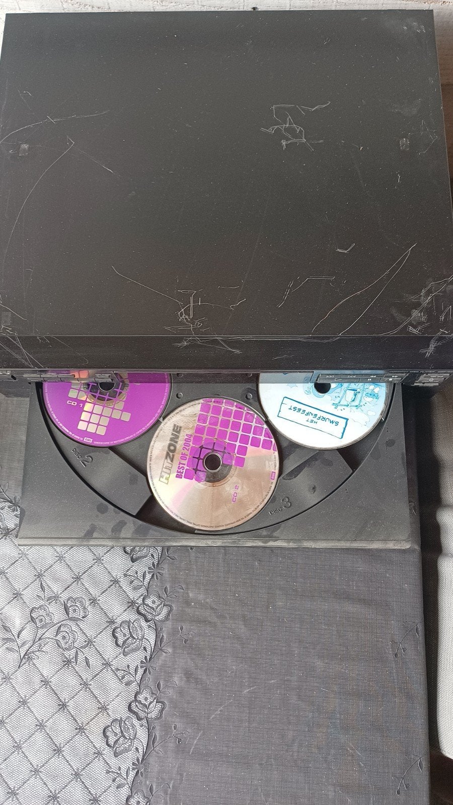 Sony CDP-C241 CD-wisselaar - 5-disc wisselsysteem, Audio, Tv en Foto, Cd-spelers, Ophalen of Verzenden, Gebruikt, Sony, Wisselaar