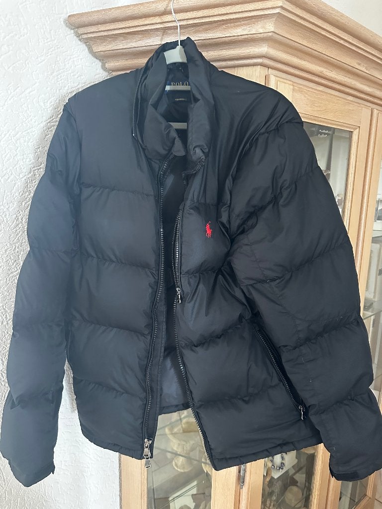 Winter jas, Kleding | Heren, Jassen | Winter, Ophalen, Maat 52/54 (L), Zwart, Ralph Lauren