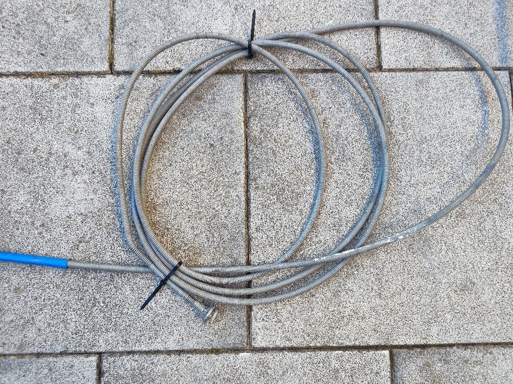 Ontstoppingsveer / rioolveer, Ophalen, Gebruikt
