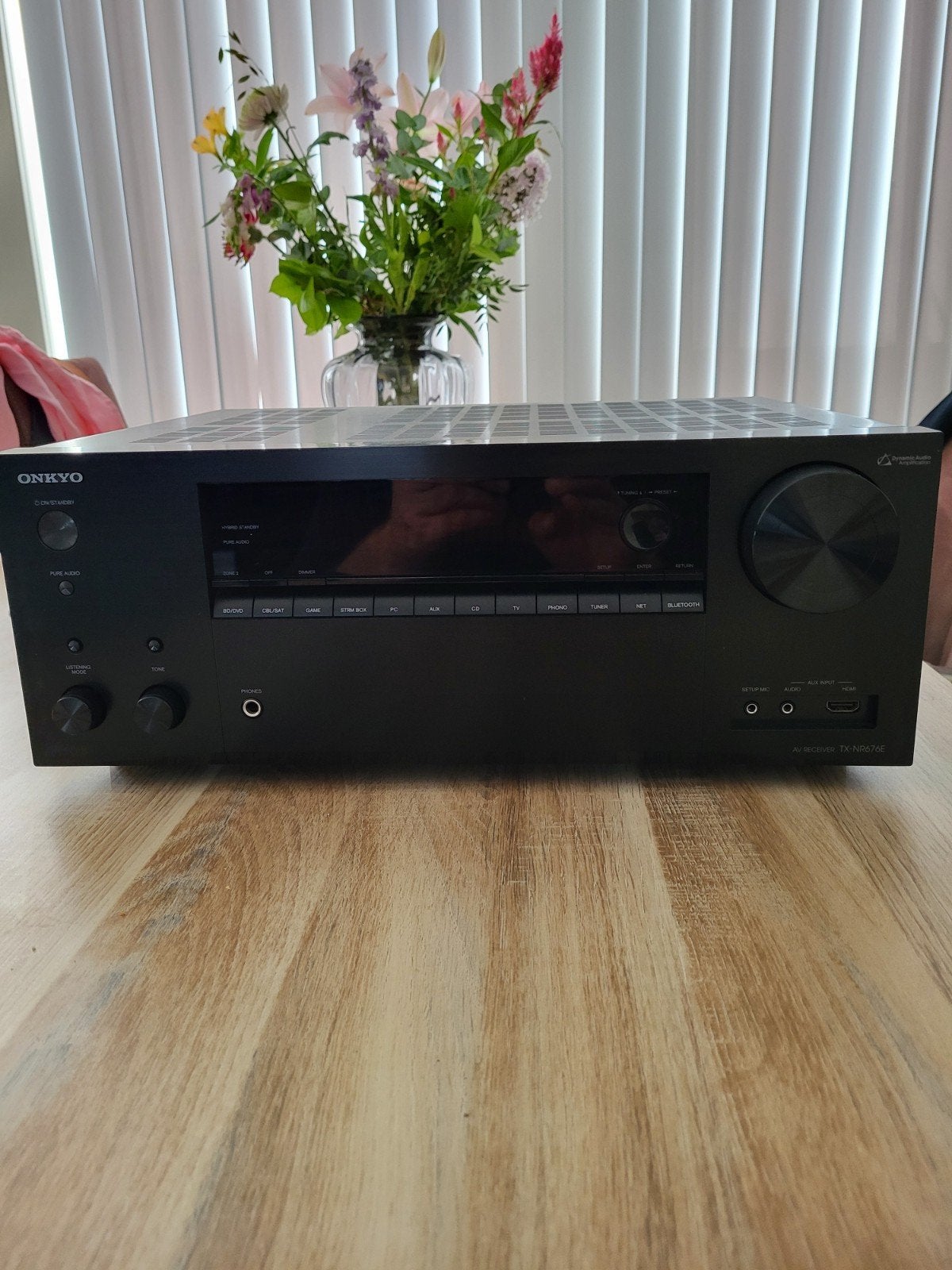 Onkyo TX-NR676E met Teufel 5.1 set, Audio, Tv en Foto, Ophalen, Zo goed als nieuw, 120 watt of meer, Onkyo