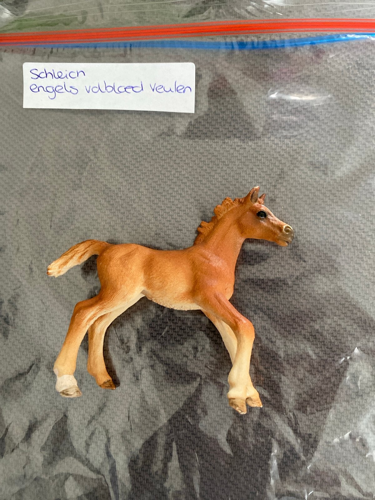 Schleich Engels Volbloed Veulen Speelfiguur, Ophalen of Verzenden, Gebruikt, Jongen of Meisje