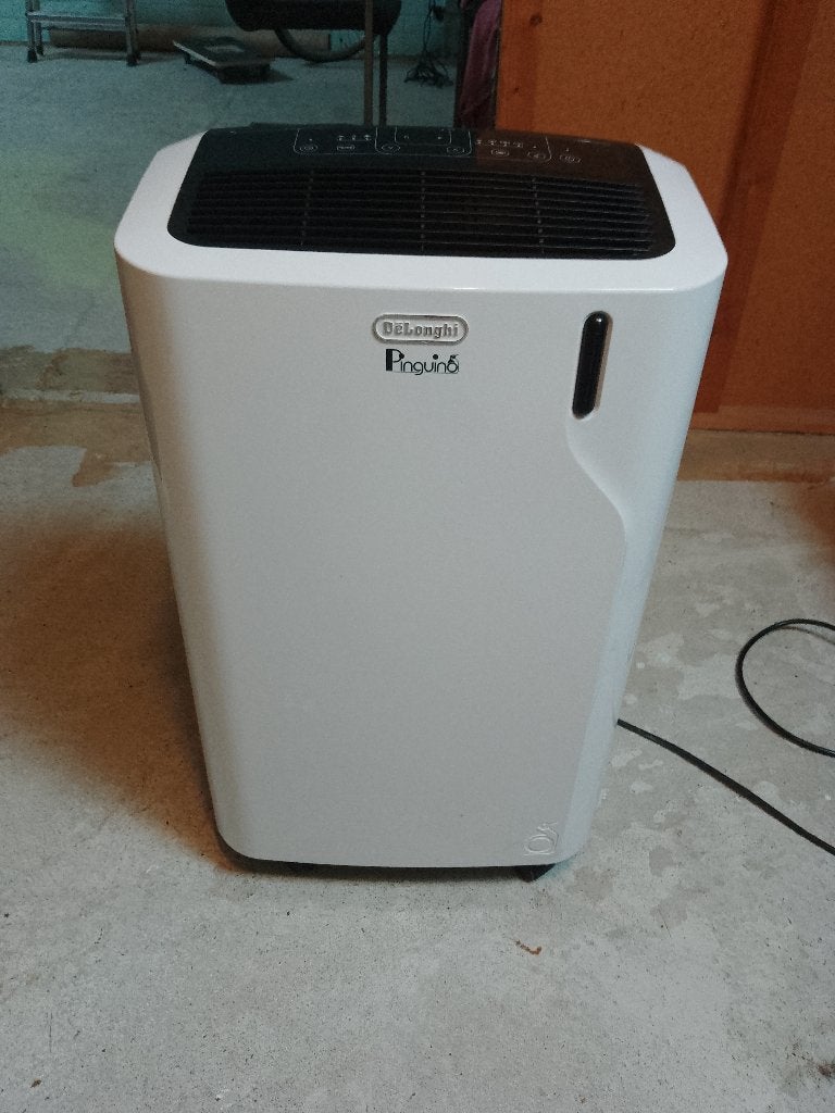 Mobiele airco DeLonghi Pac Em93 Silent, Ophalen, 3 snelheden of meer, Zo goed als nieuw, Koelen en Ontvochtigen