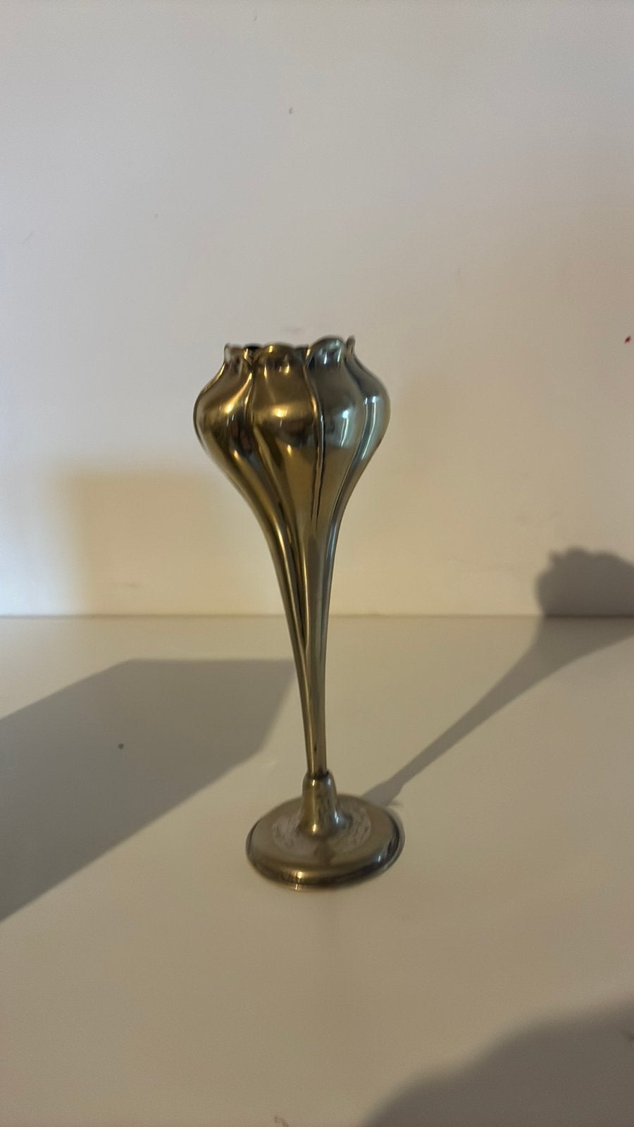 Verzilverd vaasje oud, Ophalen of Verzenden