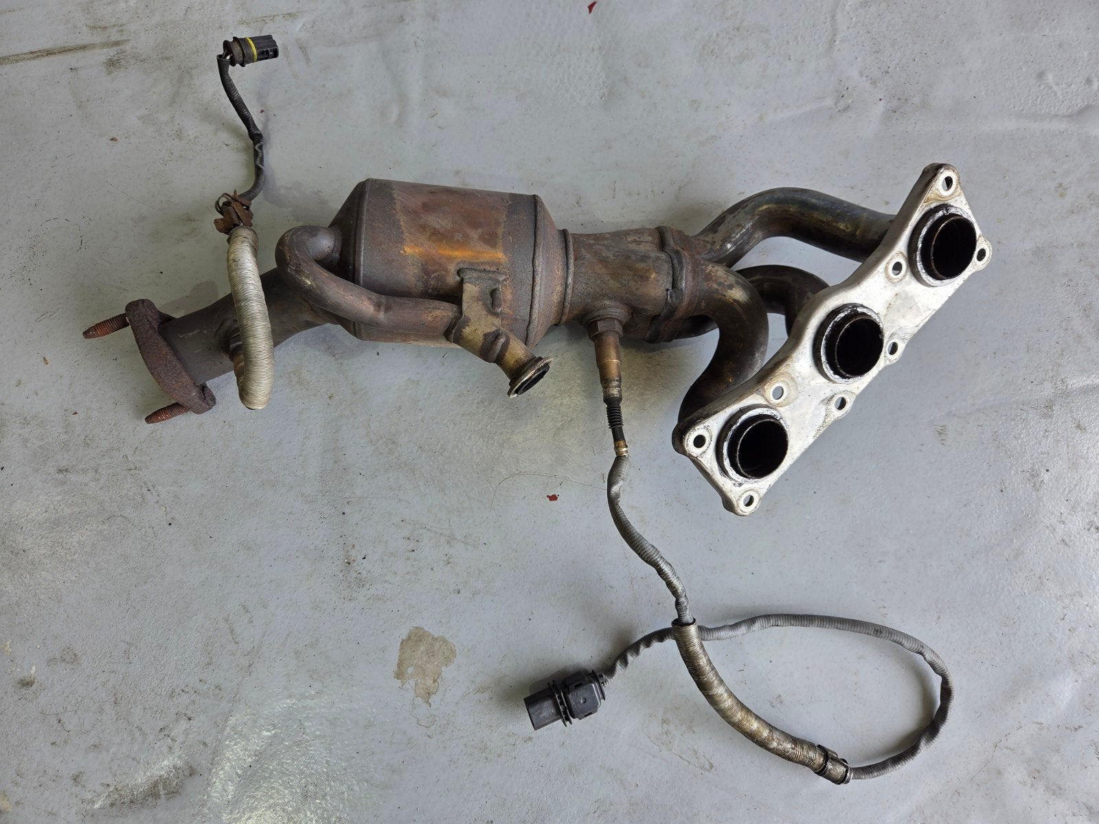 BMW N53 525i uitlaat Katalysator Eberspächer, Ophalen, Gebruikt, BMW